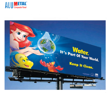 Alumetal Vividly Custom 3D ACP Aluminum Printing Foil for Advertising Signages UV Silk Laser Print Art